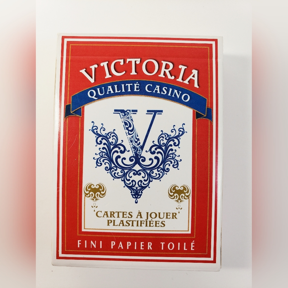 Victoria Casino Playing Cards - Linen Finish